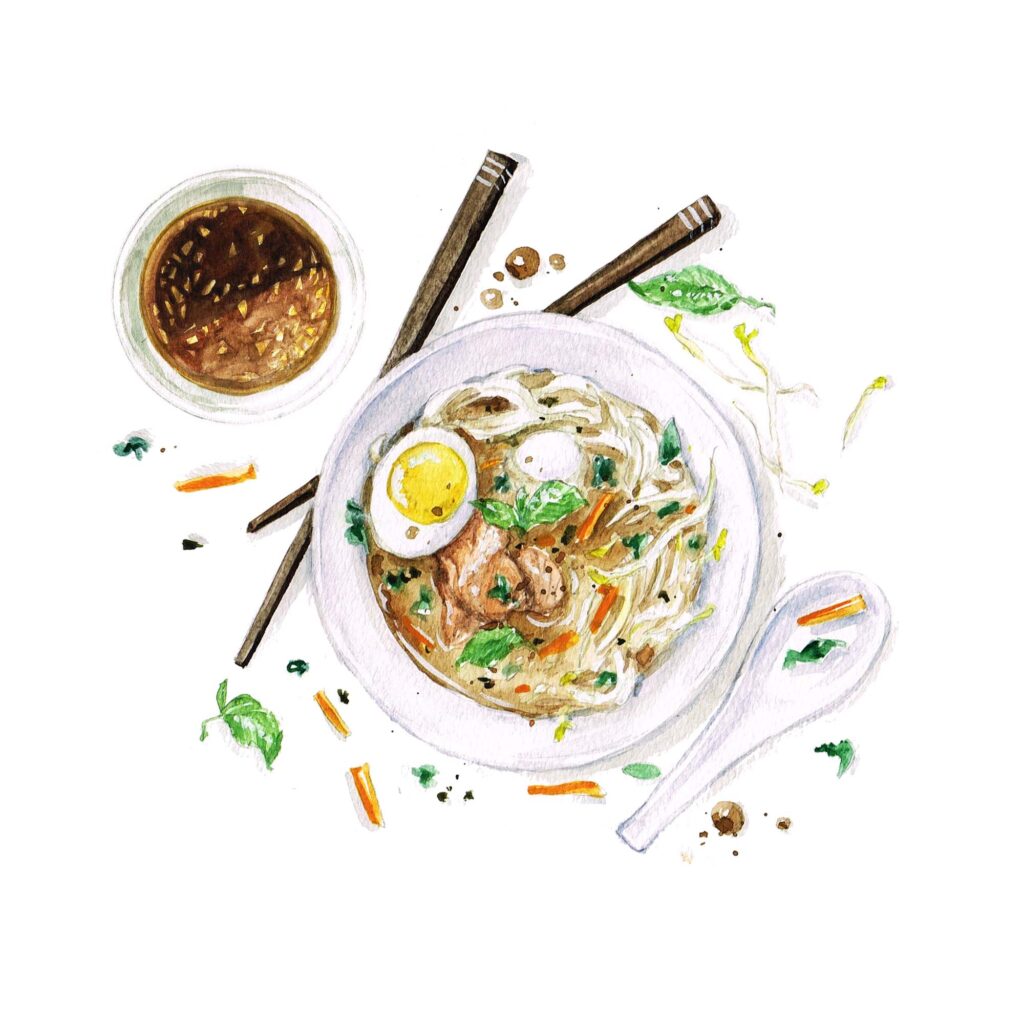drawing of Pho
