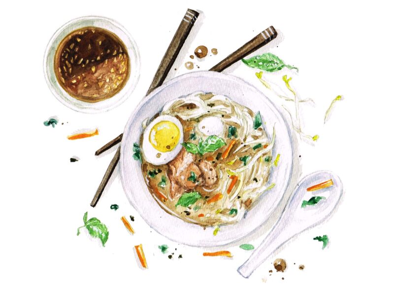 drawing of Pho